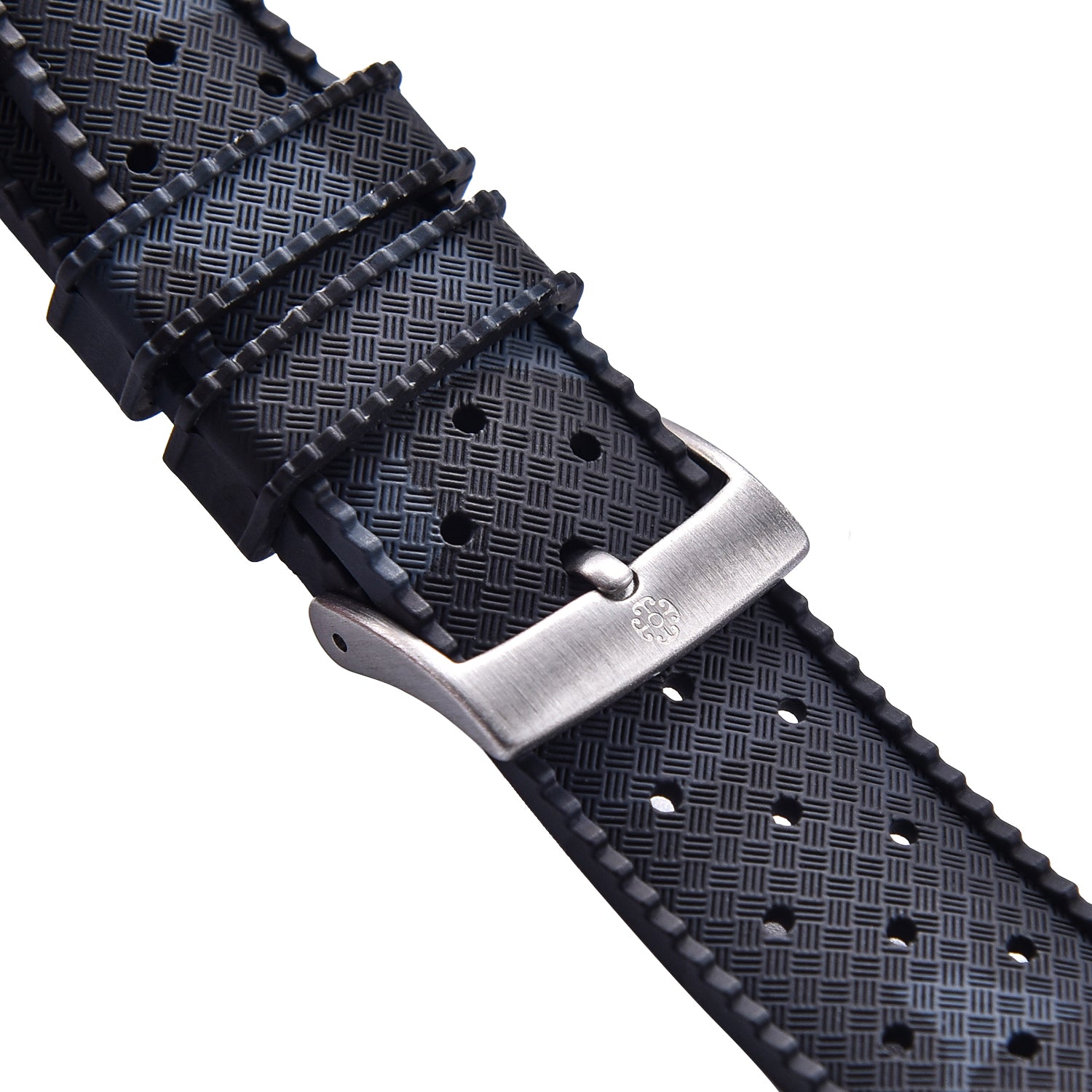 The Catterick Camo FKM Rubber Watch Strap