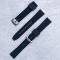 Load image into Gallery viewer, The Flaxby FKM Rubber Watch Strap - Black
