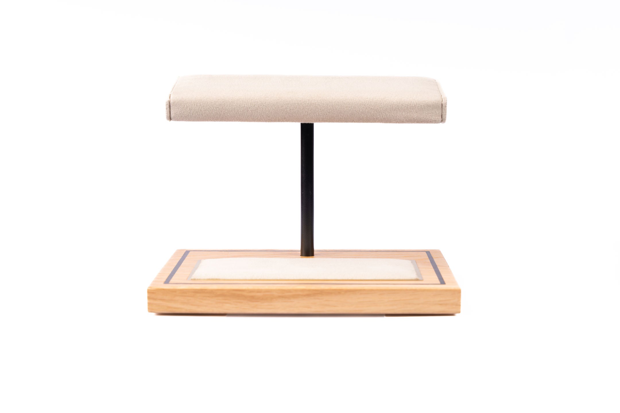 The Foxton Watch Stand - Stone Grey & American White Oak