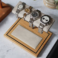 Load image into Gallery viewer, The Foxton Watch Stand - Stone Grey & American White Oak
