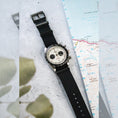 Load image into Gallery viewer, The Ryedale Ribbed Nylon Watch Strap - Black
