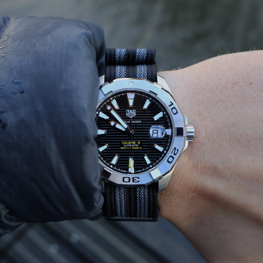 The Ryedale Ribbed Nylon Watch Strap - 007 Bond Style