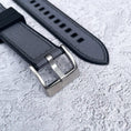 Load image into Gallery viewer, The Saltburn Sailcloth Watch Strap - Grey / Black
