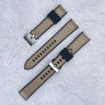 Load image into Gallery viewer, The Saltburn Sailcloth Watch Strap - Khaki / Black
