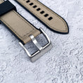 Load image into Gallery viewer, The Saltburn Sailcloth Watch Strap - Khaki / Black
