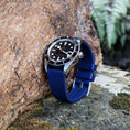 Load image into Gallery viewer, The Flaxby FKM Rubber Watch Strap - Blue
