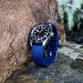 Load image into Gallery viewer, The Fulford FKM Rubber Watch Strap - Blue
