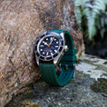 Load image into Gallery viewer, The Fulford FKM Rubber Watch Strap - Green
